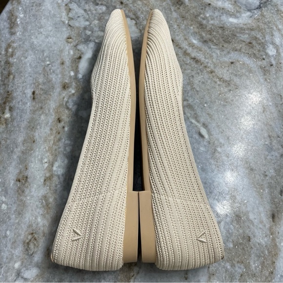 Vivaia Pointed-Toe Ballet Flats in Cream Ivory Women’s EU 41 - Picture 5 of 11